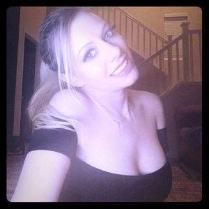 Lulu's black midi dress